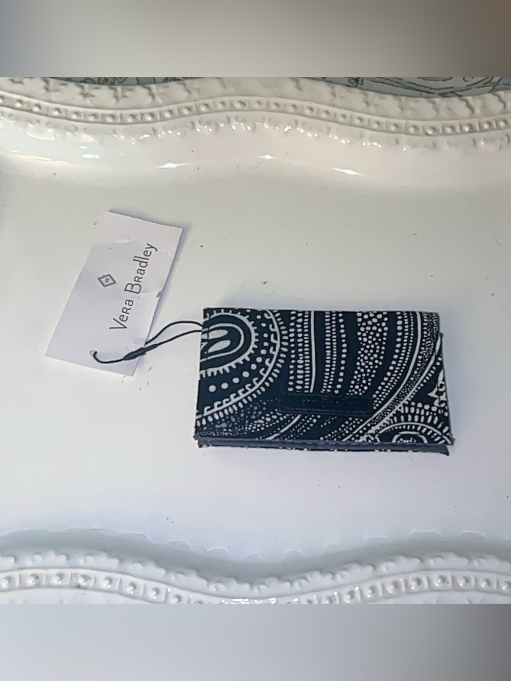 Vera Bradley cars case in Stellar Paisley Pattern NWT